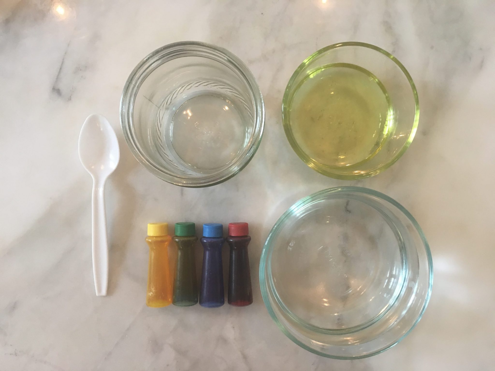 rainbow oil experiment